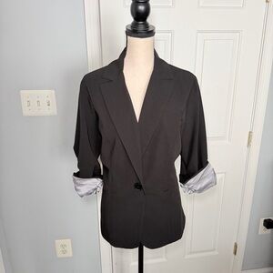 3/4 Black Blazer